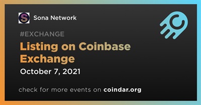 Listing on Coinbase Exchange