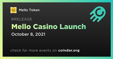 Mello Casino Launch