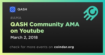 QASH Community AMA sa Youtube