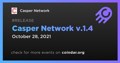 Casper Network v.1.4