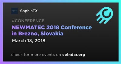 Conferência NEWMATEC 2018 em Brezno, Eslováquia