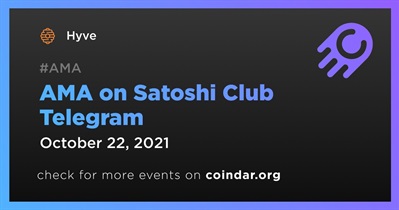 AMA em Satoshi Club Telegram