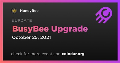 Mag-upgrade ng BusyBee