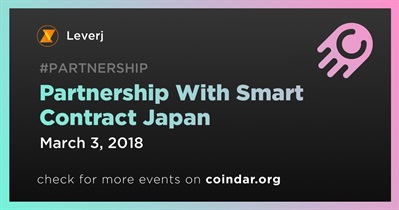 Partnership With Smart Contract Japan