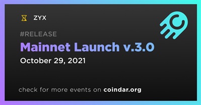 Mainnet Launch v.3.0