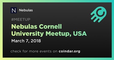 Nebulas Cornell University Meetup, EUA