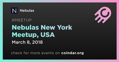 미국 Nebulas New York Meetup