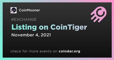 Lên danh sách tại CoinTiger