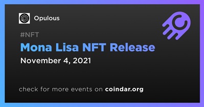 Mona Lisa NFT Release
