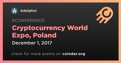 Cryptocurrency World Expo, Polonya