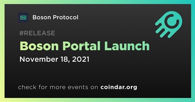 Boson Portal Launch