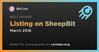 Listing on SheepBit