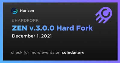 ZEN v.3.0.0 Hard Fork