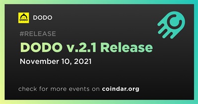 DODO v.2.1 发布