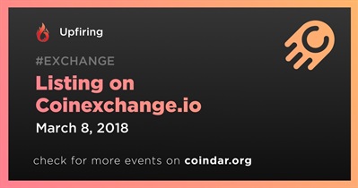 Coinexchange.io पर लिस्टिंग