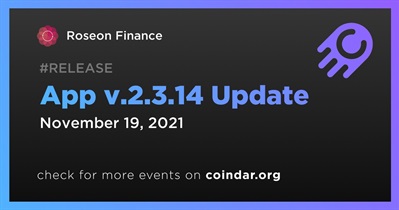 Actualización de la aplicación v.2.3.14