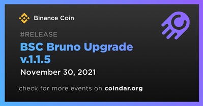 Actualización BSC Bruno v.1.1.5