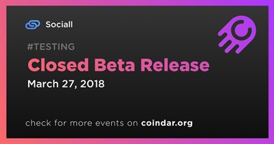 Isinara ang Beta Release