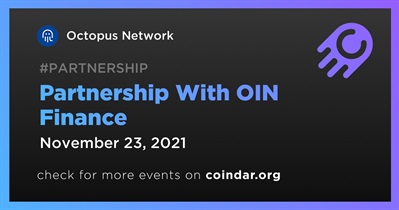 Partnership With OIN Finance