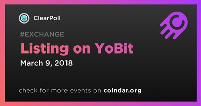 Listing on YoBit