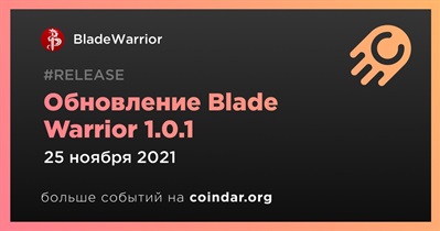 Обновление Blade Warrior 1.0.1