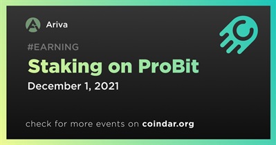 Staking on ProBit