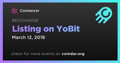 Listing on YoBit