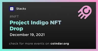 Proyecto Indigo NFT Gota