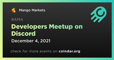 Developers Meetup on Discord