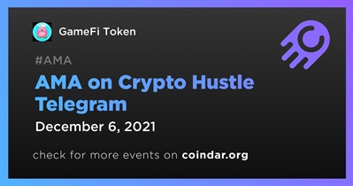 Crypto Hustle Telegram'deki AMA etkinliği