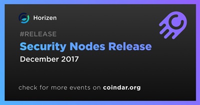 Security Nodes Release