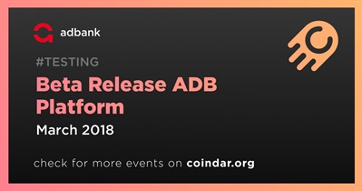 Beta Release ADB Platform