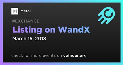 WandX पर लिस्टिंग