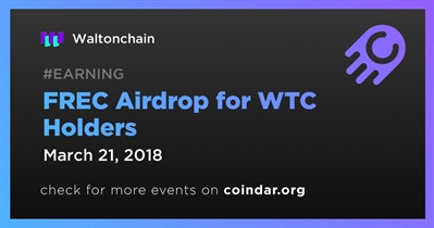 FREC Airdrop for WTC Holders