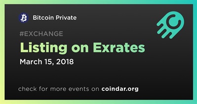 Listing on Exrates
