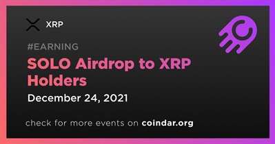 XRP 보유자에게 SOLO Airdrop