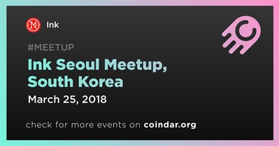 Ink Seoul Meetup, Güney Kore