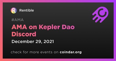 Kepler Dao Discord'deki AMA etkinliği