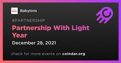 Partnership With Light Year