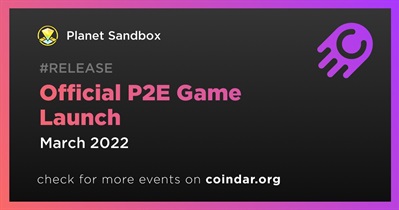 Official P2E Game Launch