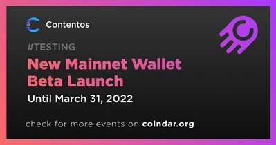 Lanzamiento de la nueva versión beta de Mainnet Wallet