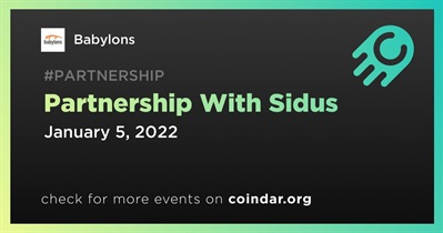 Partnership With Sidus