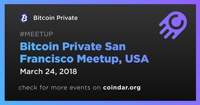 Reunión privada de Bitcoin en San Francisco, EE. UU.