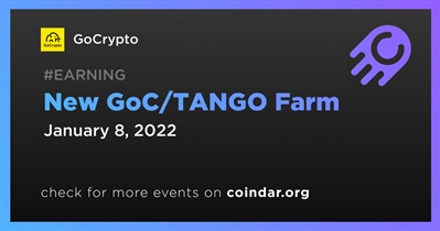 Yeni GoC/TANGO Çiftliği