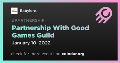 Partnership With Good Games Guild
