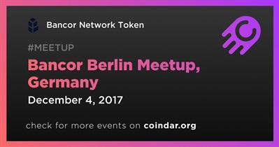 Bancor Berlin Meetup, Germany