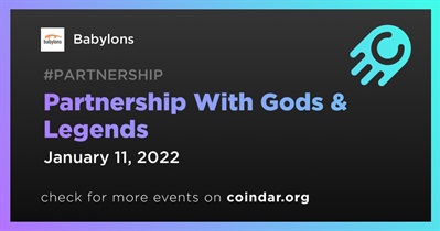 Partnership With Gods & Legends