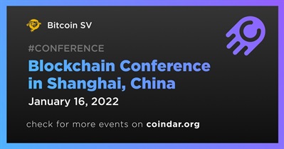 Conferencia Blockchain en Shanghái, China
