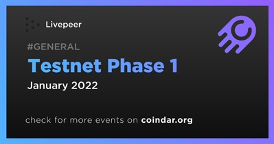 Testnet Phase 1