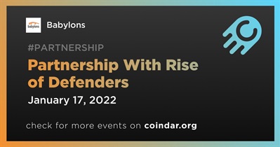 Partnership With Rise of Defenders